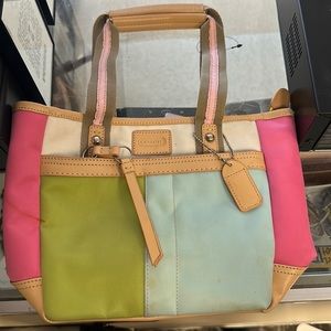 Coach colorful purse